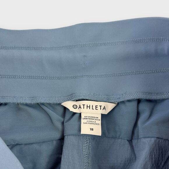 Athleta Trekkie Mid Rise Legacy Jogger in Enchanted Blue Size 18 - Picture 4 of 6